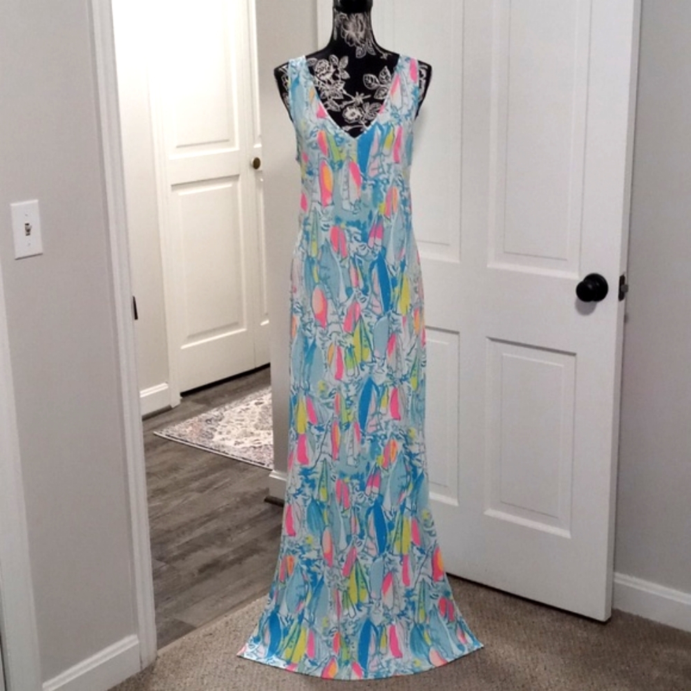 ⛵️HTF Lilly Pulitzer⛵️ - Kerri Maxi Dress